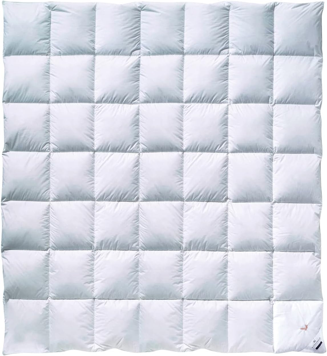 Edredón De Plumas Billerbeck - E04 Gold Edition - Edredón Para Todas Las Estaciones - Edredón De Plumón Real De 135 X 200 Cm - Calidez Media Naty Shop Edredones Y Edredones Medianos (M) 200 X 200 Cm