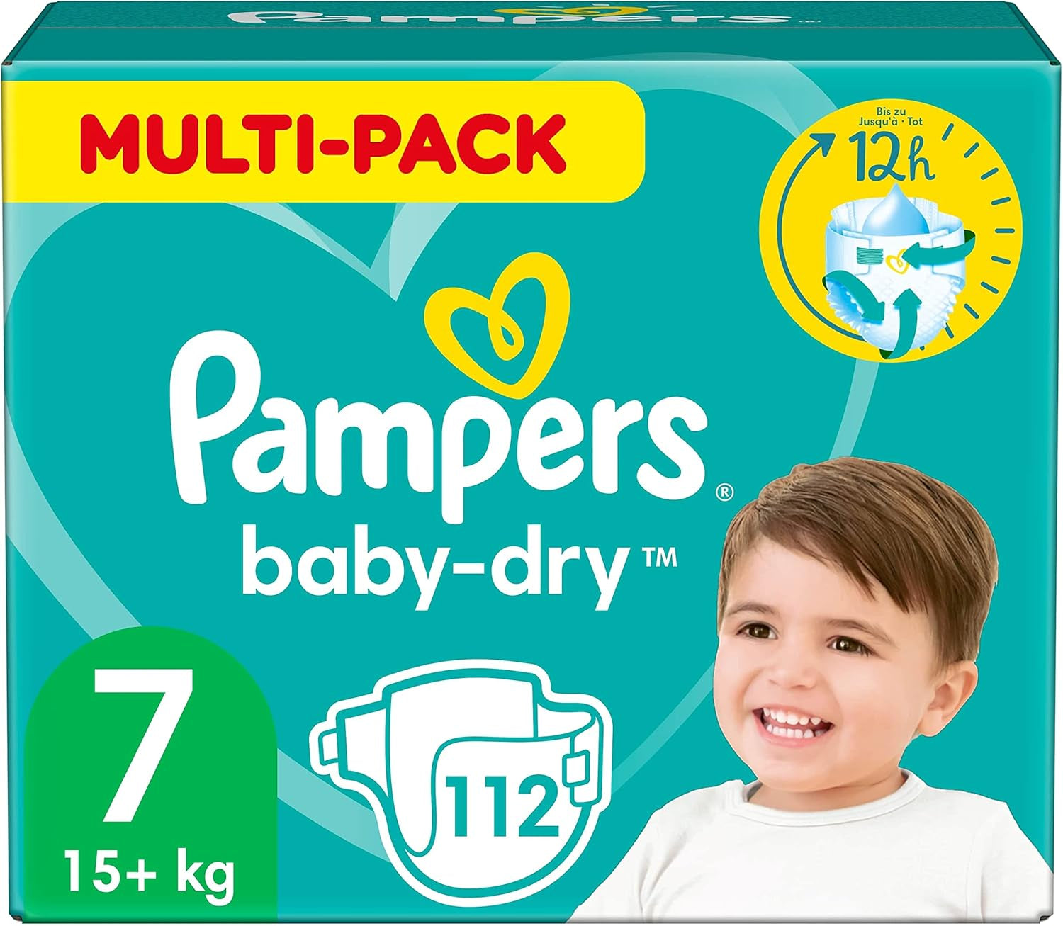 Pañales Pampers 81657566 Baby-Dry Pants, blanco