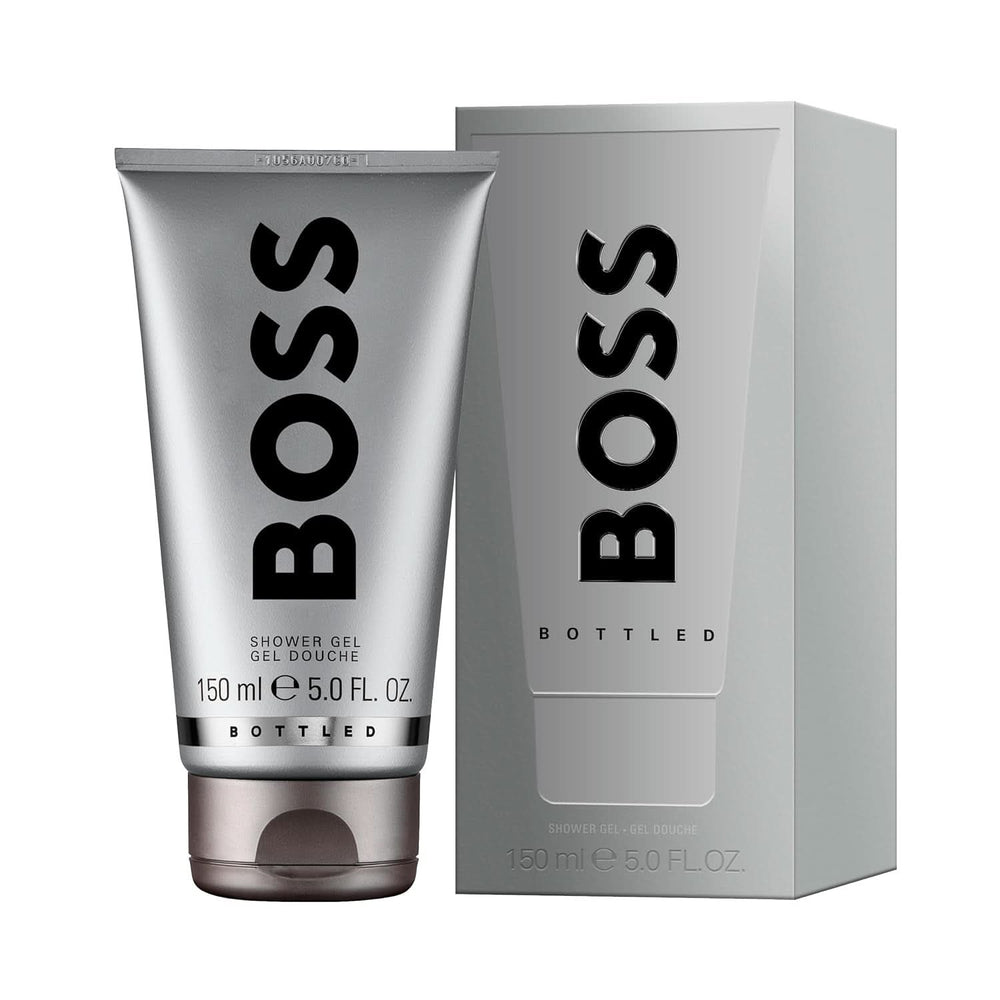 BOSS, gel de ducha, fragancia oriental amaderada para hombre con notas de canela y almizcle, 150 ml Ducha y baño Naty Shop