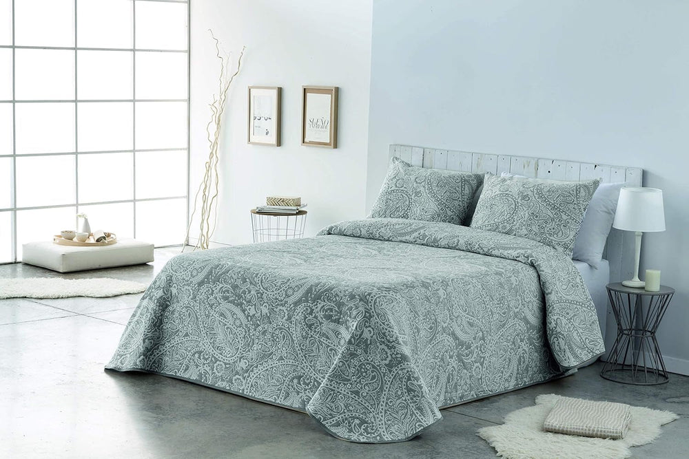 VIALMAN Manta ligera Sofia 29, Algodón Poliéster, Marrón, Cama 135: 230 X 270 Cm Camas y Mantas Besuche den VIALMAN-Store Gris 135X190 Cm