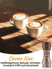 Topping para café Kotanyi Cacao Kiss | Naty Shop Maravillosas chispas de chocolate finas, paquete de 4 (4 x 63 gramos)