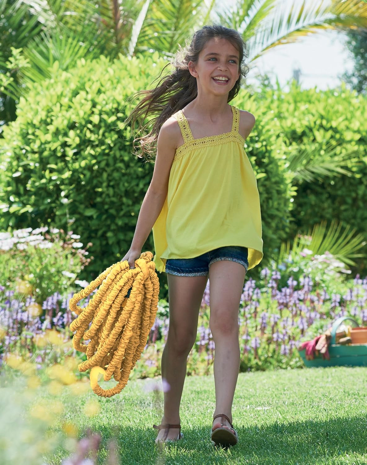 Furtun Hozelock Superhoze 40m, galben și gri