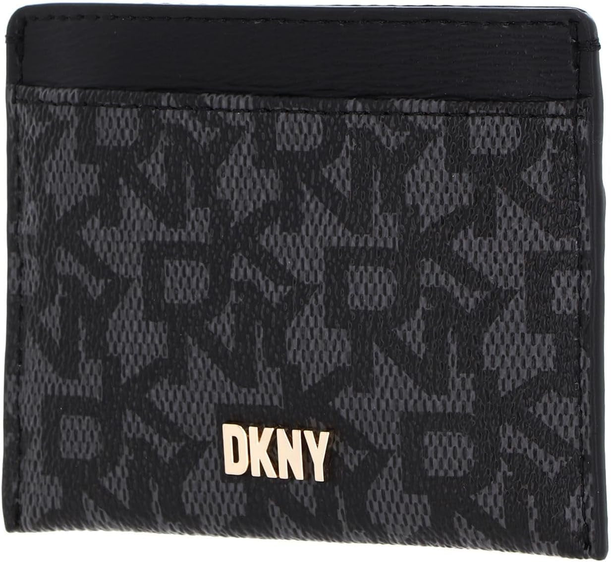 DKNY Women's Bryant L Travel Accessory Envelope Card Holder Portofel Femei Naty Shop Negru Suport de card