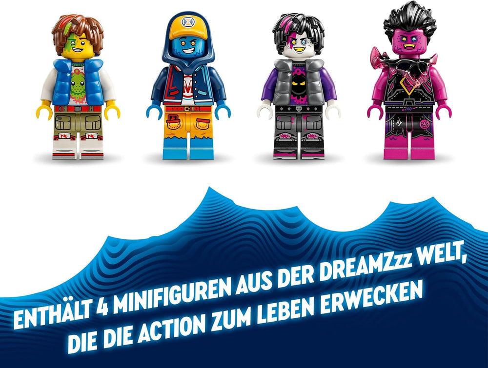 LEGO Dreamzzz Juego de bloques de construcción 3 en 1 Mateo y Z-Blob The Knight Mech para niños y niñas de 10 años Set de fantasía de regalo para niños Juguete de aventuras robóticas de 3 formas 71485 Juegos de construcción Beuche den LEGO-Store