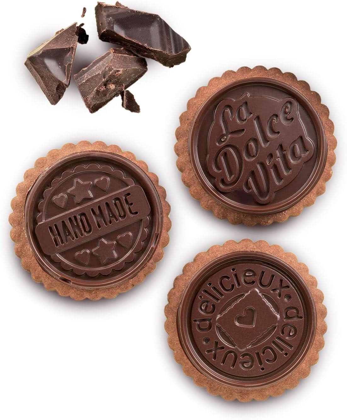 Silikomart 22.165.77.0165 CKC05 GALLETA DOLCE VITA SLIM Cocina Naty Tienda