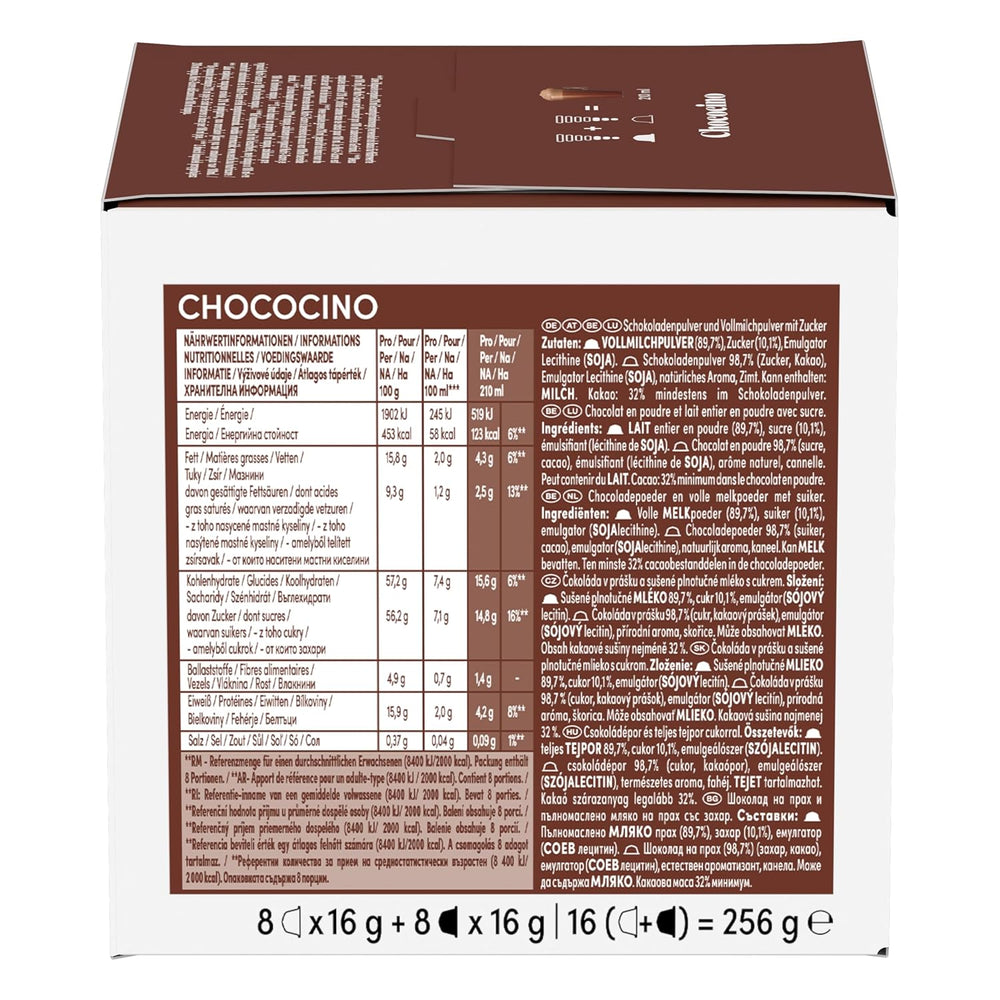 NESCAFÉ DOLCE GUSTO Chococino Kakaokapseln 3er Pack (3 x 16 Kapseln)