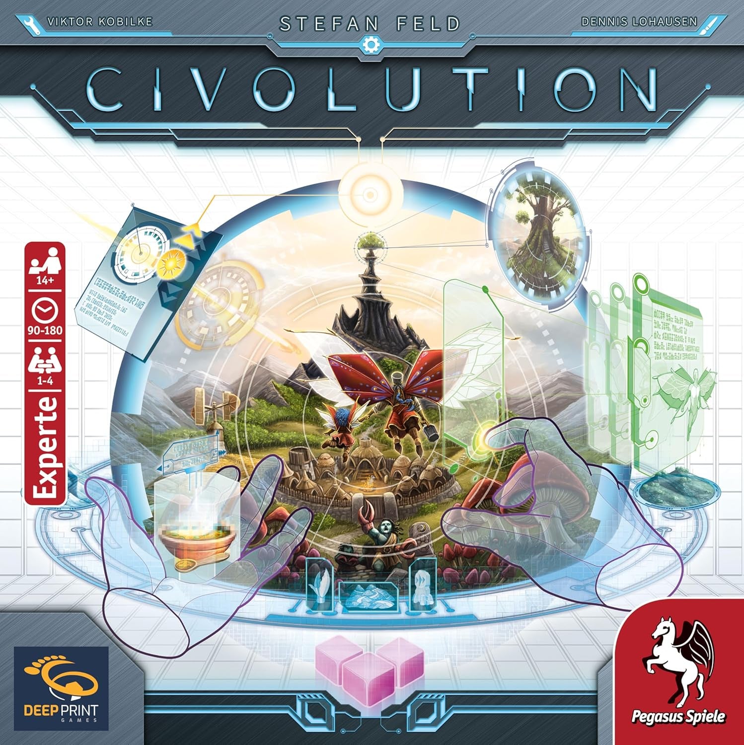 Pegasus Games 57822G Civolution (Juegos de impresión profunda), multicolor