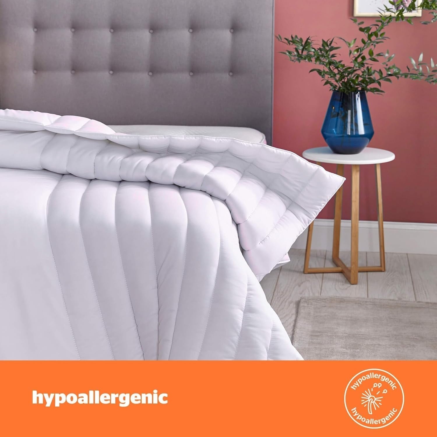 Silentnight Mine - Edredón 13,5 Tog, para cama king size, 200 X 200 Cm, color blanco Edredones y edredones Naty Shop