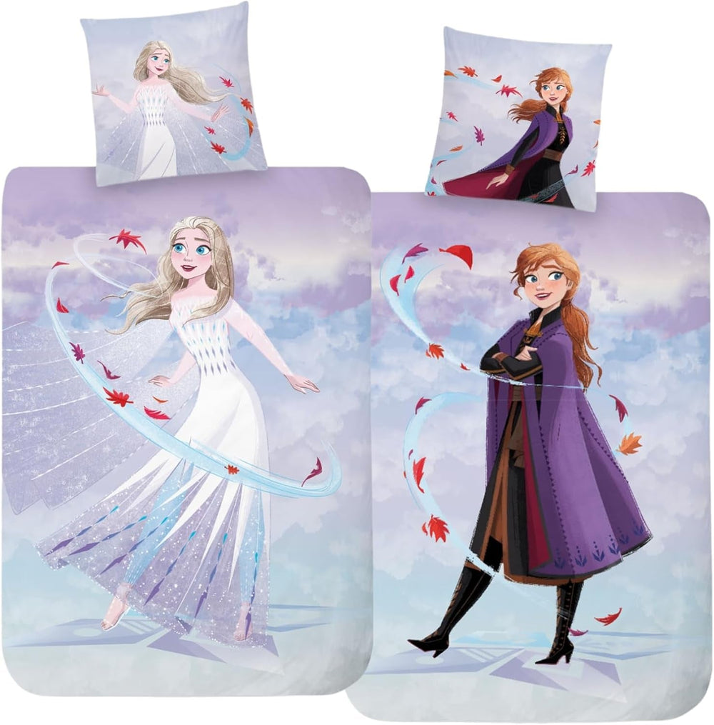 Ropa de Cama Infantil para Niña y Niño Dibujos Animados Ropa de Cama 100% Algodón - Kids Naty Shop Frozen