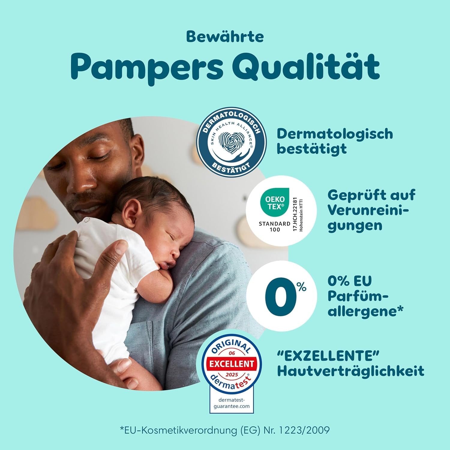 Pampers Premium Protection talla 6, 144 pañales, 13 kg-18 kg, nuestra protección número uno para la piel y las fugas