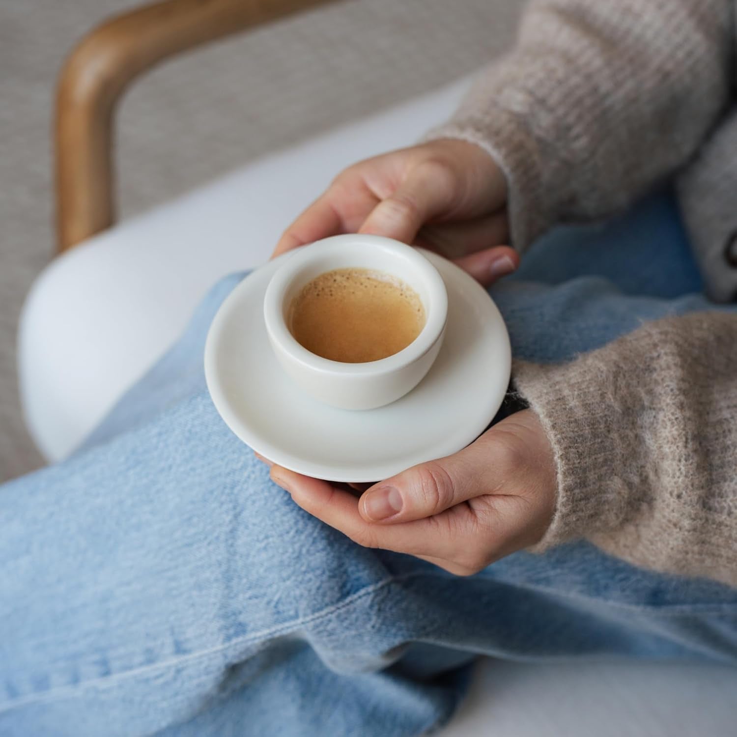 Crema d 'Oro mild & fein Pads (16 Kaffee Pads) (Packung mit 4)