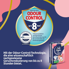 Safe Nights Girl, Ropa de dormir absorbente para niñas de 8 a 16 años (30 a 50 kg), paquete de 14