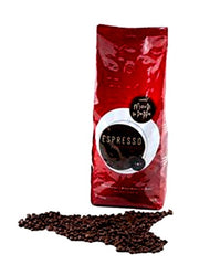 Espresso 2 x 1000g boabe de cafea întregi - Meșteșug original italian de prăjire pentru cele mai înalte exigențe! Cafea, Cappuccino, Espresso, Latte Macchiato