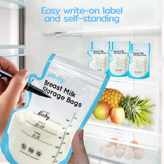 Edibaby, Bolsas para leche materna, 100 piezas, Esterilizadas, sin BPA Accesorios Alimentación y Lactancia Tienda Bebe Naty