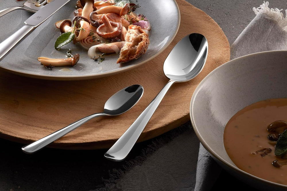 ZWILLING Swing Besteckset, 30-Tlg, Für 6 Personen, 18/10 Edelstahl, Essbesteck Poliert, Spülmaschinengeeignet, Silber Kitchen Naty Shop