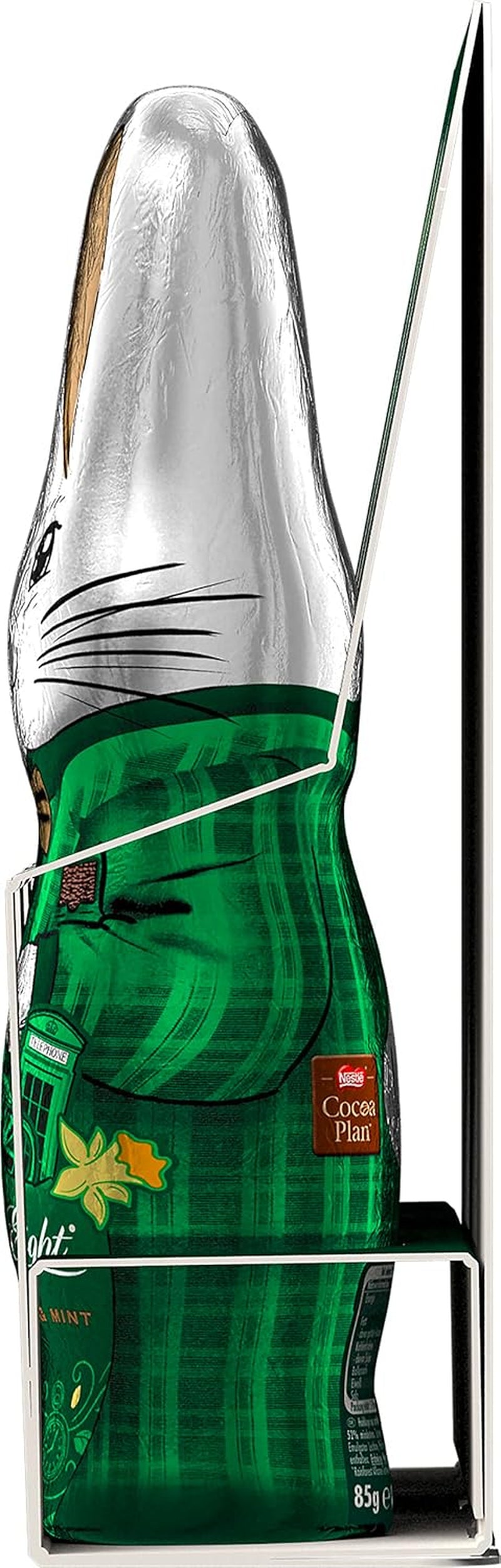 NESTLÉ after EIGHT, iepurași de ciocolată cu mentă ambalați individual, 72 x 20 grame Bomboane de Ciocolata Naty Shop