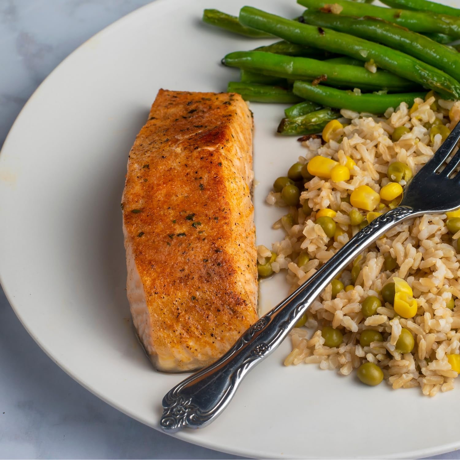 Arroz cocido CJ 5349 en bandeja apta para microondas, 210 g