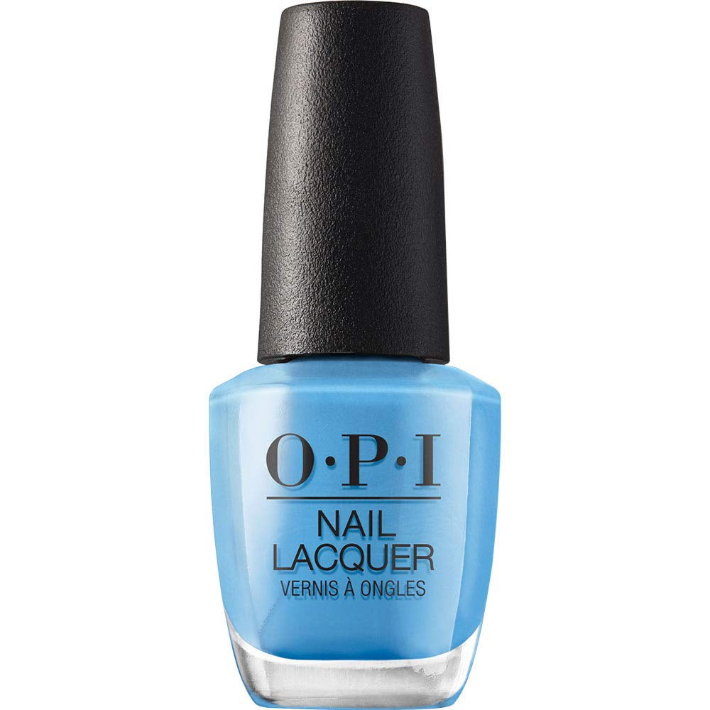 OPI Nail Lacquer en tonos de azul y verde - Esmalte de uñas de secado rápido, resistente a las astillas y de larga duración - dura hasta 7 días - con cepillo extra ancho ProWide