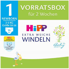Pañales para recién nacidos 1 caja con suministro