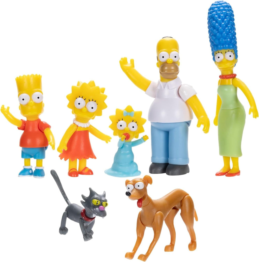 Multipack de figuras de acción de Los Simpson 6 cm Figuras de acción Naty Shop Título predeterminado