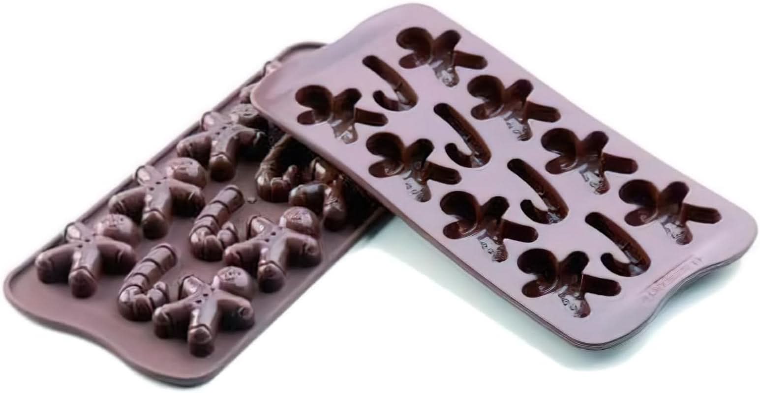 Silikomart 191827, Bombones de chocolate, Ángeles, Otros modelos de cocina Naty Shop Mr. Ginger