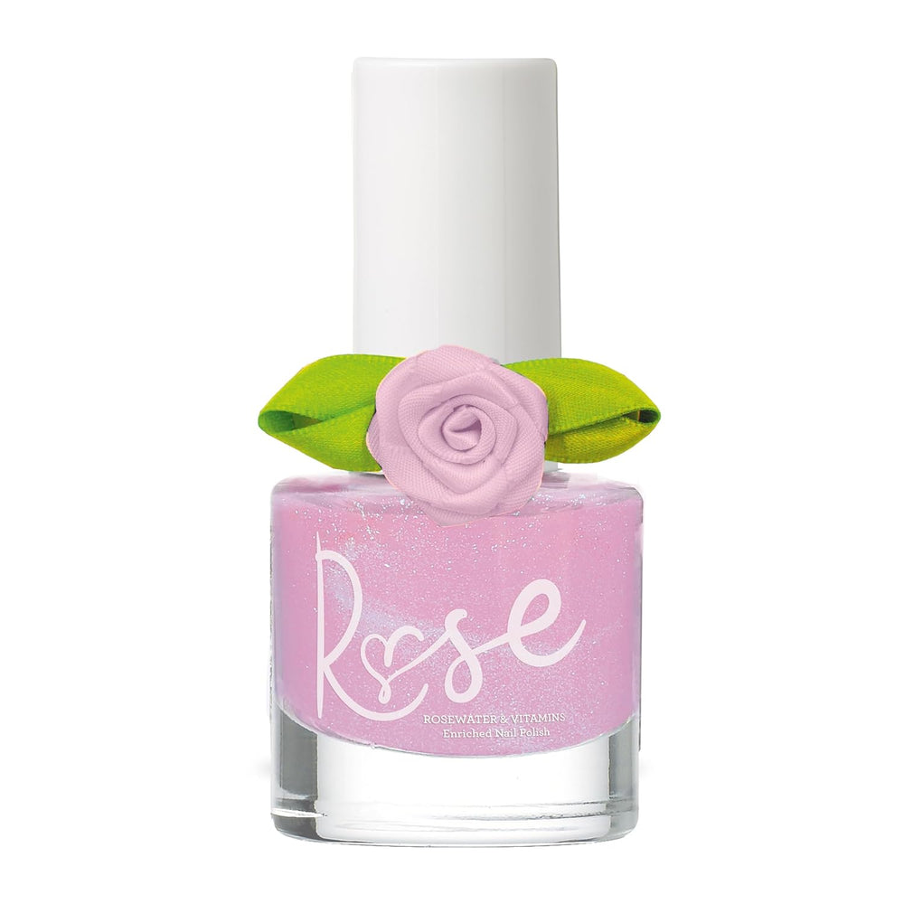 Snails 511794 Esmalte de uñas para bebé con sabor a cabra, fórmula removible, a base de agua, seguro, vegano, con agua de rosas nutritiva