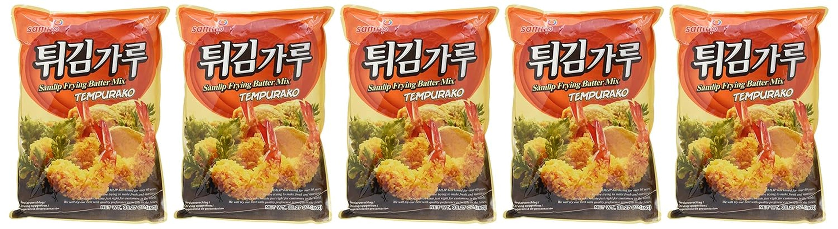 Backmischung Für Tempura Gerichte, 5Er Pack (5 X 1 Kg) Mezcla para hornear y cocinar Naty Shop
