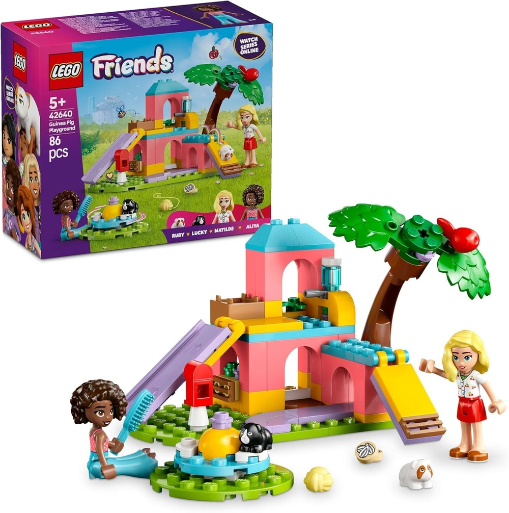 LEGO Friends Guinea Pig Juego de construcción y juego de simulación con 2 minifiguras y 2 animales Juguete para niñas mayores de 5 años Juego de animales 42640 Juegos de construcción Besuche den LEGO-Store Default title