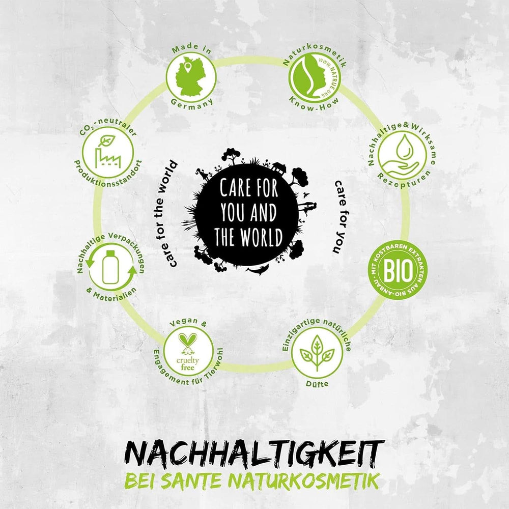 SANTE Cosmética Natural Gel de ducha refrescante con fragancia cítrica, 950 ml Ducha y baño Naty Shop