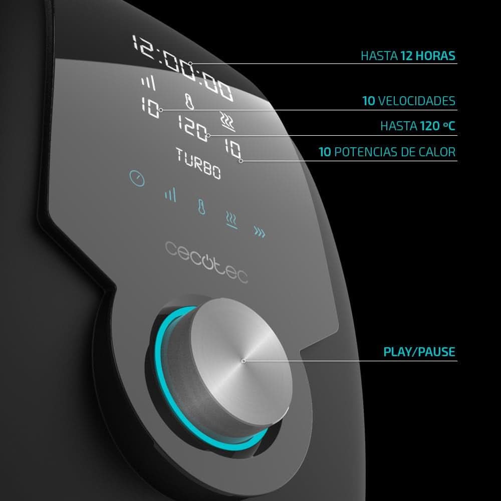 Cecotec Mambo 6090 Multifunktions-Küchenmaschine, 1700 W, 23 Funktionen, Krug Mit Fassungsvermögen 3,3 L, 3 Teller Gleichzeit, 10 Geschwindigkeitsstufen, Timer Robots de cocina y batidoras Naty Shop
