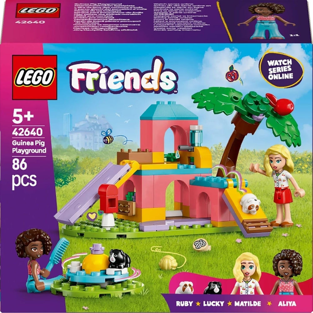 LEGO Friends Juego de construcción y juego de simulación conejillo de Indias, 2 minifiguras y 2 animales, juguete para niñas mayores de 5 años, juego de animales 42640 Juegos de construcción Besuche den LEGO-Store