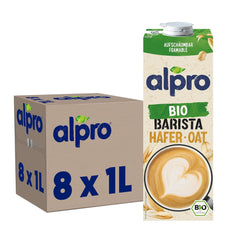 Alpro Bio Barista Haferdrink - 8 x 1 l