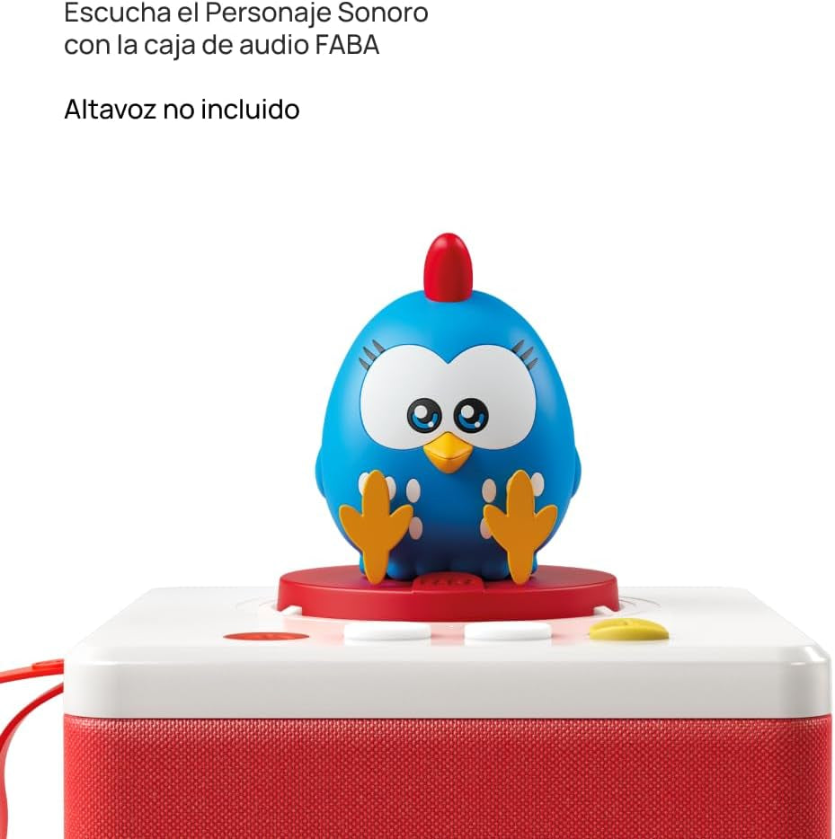 Caracter Sonoro - Hen Pintadita - Povești și povești sonore pentru fete și băieți 2-4 ani, jucării și conținut educațional în spaniolă Jucarii Bebe Naty Shop