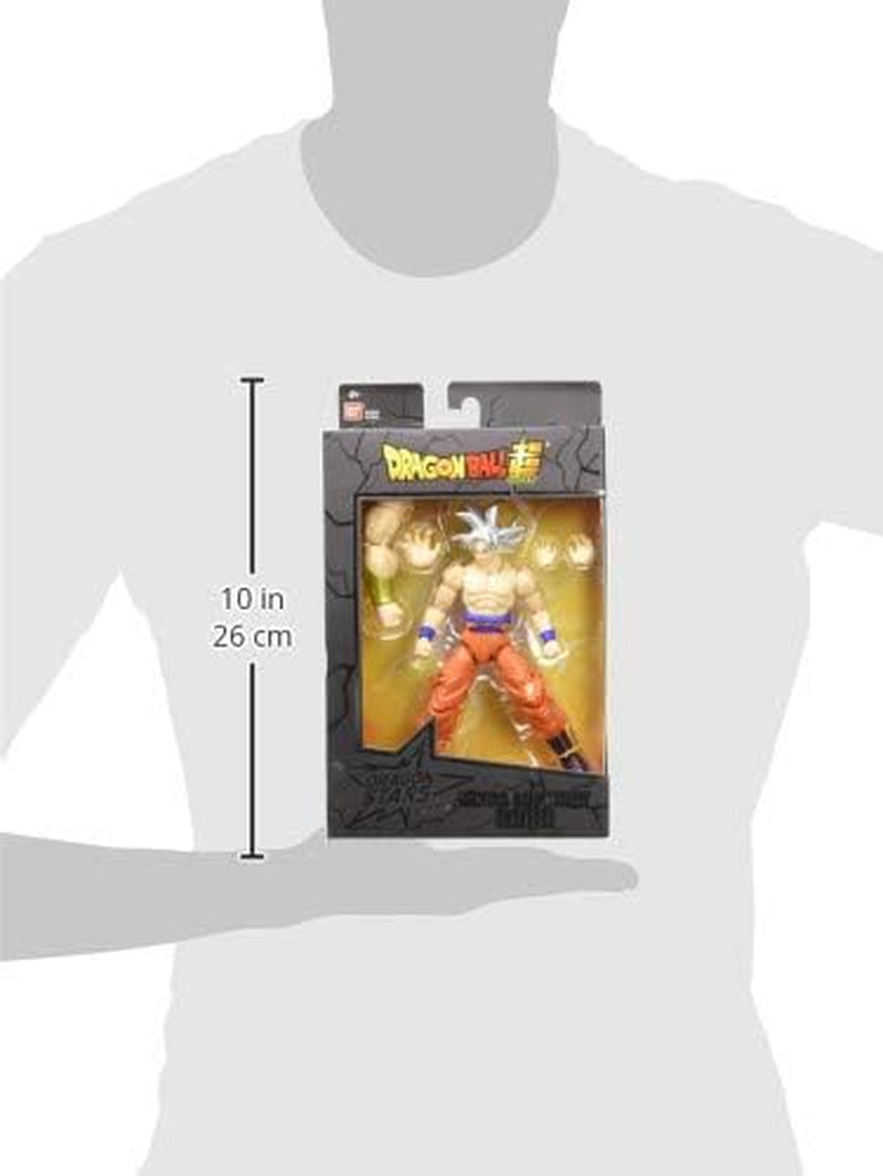BANDAI - Dragon Ball Super - Figurina Dragon Stars 17 Cm - Goku Ultra Instinct - Licența oficială Dragon Ball - Figura articulată Goku - Jucărie pentru copii 4+ ani - 35994J Action figures Naty Shop