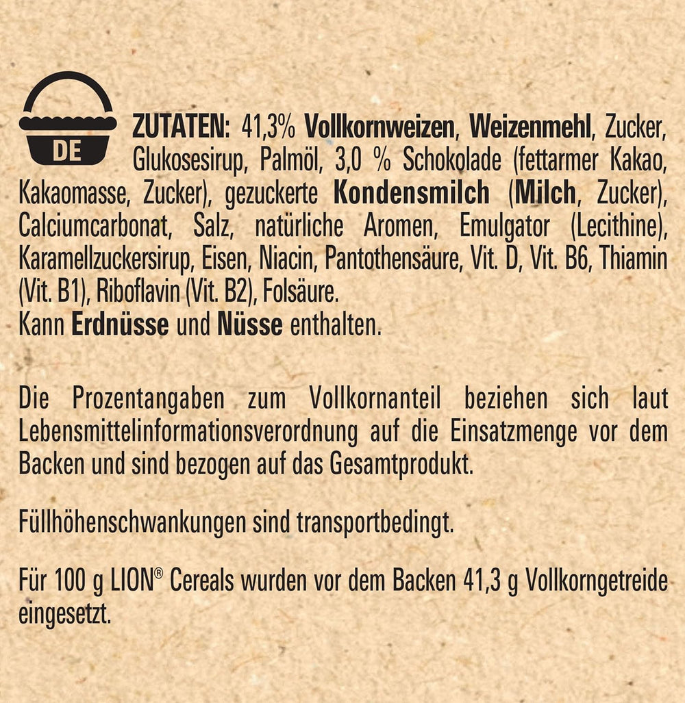 Cereales (+20%), Cereal de Chocolate y Caramelo y 41% de Cereales Integrales, Copos de Desayuno con Vitaminas y Minerales, Paquete de 2 (1 x 480g)