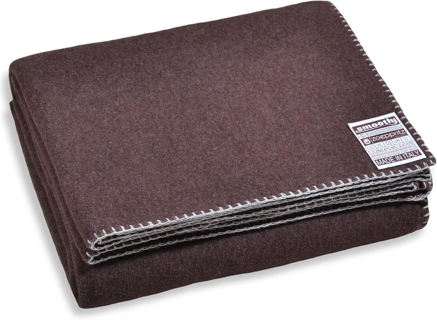 Zoeppritz din 1828 Pătură din fleece Smoothy - Pătură confortabilă pufoasă din fleece polar - Vegan - 140X190Cm - 010 Off-White, 010 Offwhite Paturi si Cuverturi Zoeppritz Since 1828 880 maro închis 140X190Cm