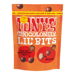 Lil'Bits, caramelo de leche entera, sal marina y mezcla para galletas, 120 gramos Naty Shop Chocolate Candies