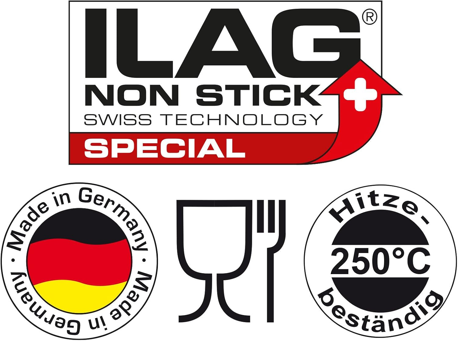 Chg 9942-04 bratenform mit deckel, antihaftbeschichte, antracita-metálico, 37 x 20 x 7 cm moldes y bandejas para hornear naty shop