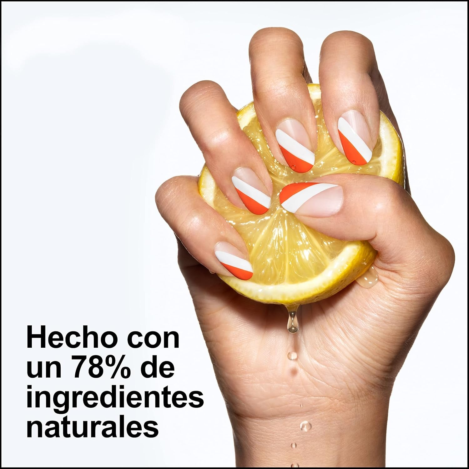 Revlon Ultra HD Snap Esmalte de uñas Fórmula vegana de larga duración Secado rápido Una capa Color de cobertura total (8 ml) Hot Stuff (007) Unisex