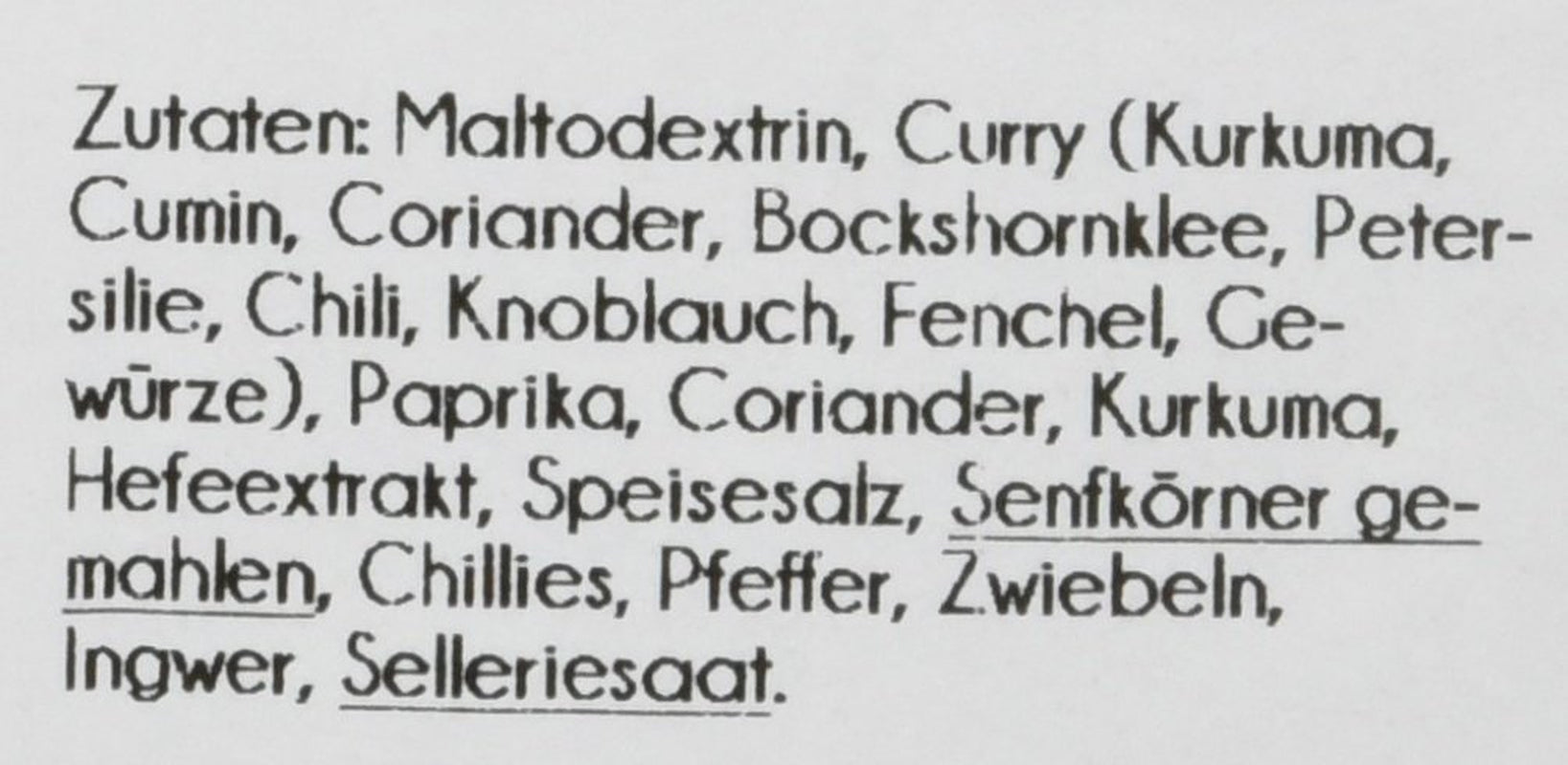 Chinagewürz, paquete 1 (1 x 570 g)