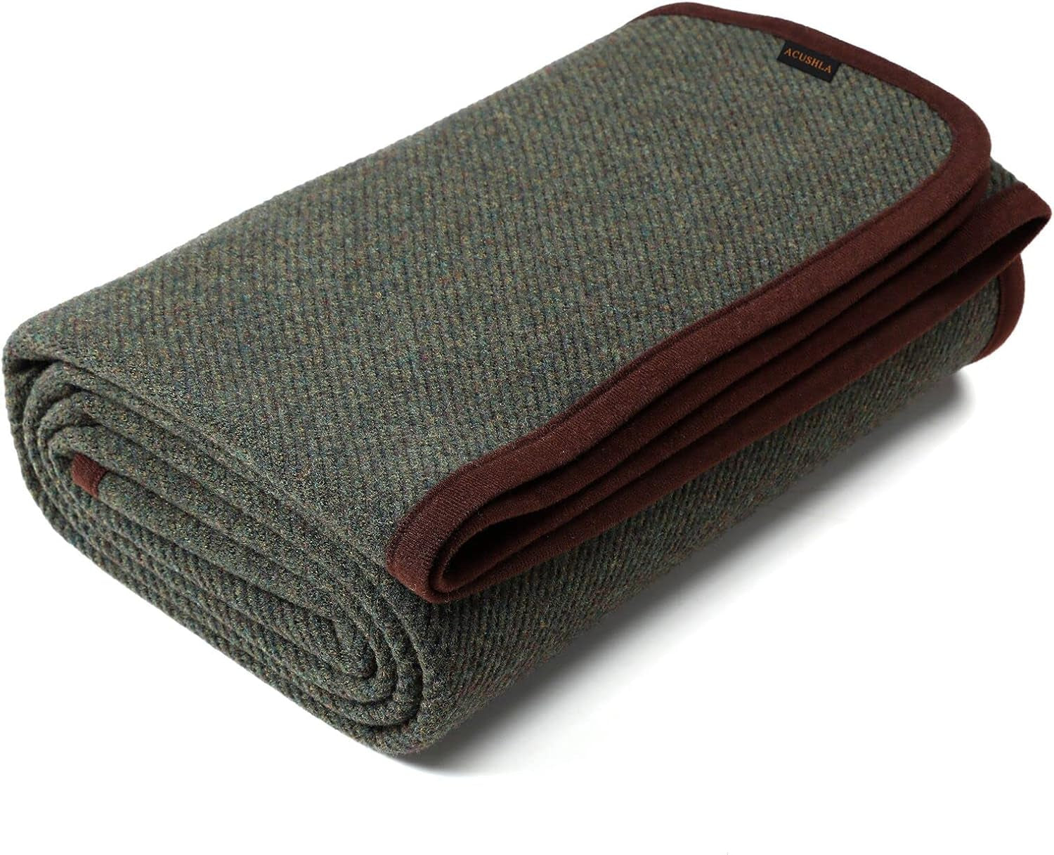 ACUSHLA 200,7X160 Cm, 1,7 Kg, manta, manta de lana, cálida manta de viaje, manta de punto, decorativa, mantas para sofá, silla, sofá, cama, salón, camping, adecuada para todas las estaciones Ww203 Camas y fundas Beuche den ACUSHLA-Store Oliva 160 X 200 Cm