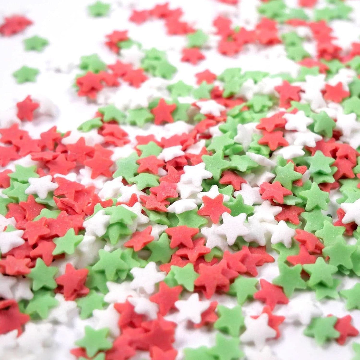 Sprinkle Hero, Estrellas de Navidad, 40 gramos Sprinkles Naty Shop 40 gramos