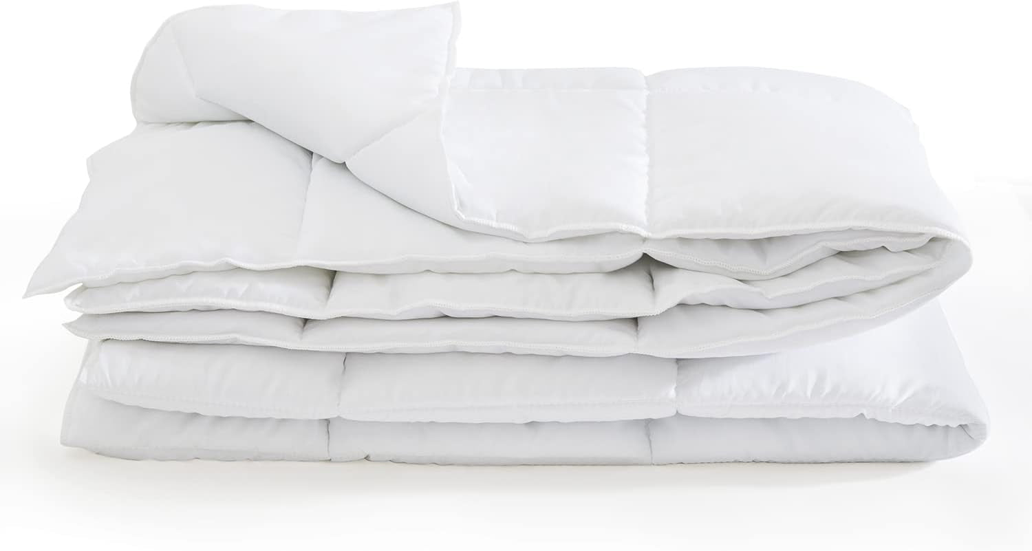 Plapumă 200X200 Cm Plapumă de vară Oekotex 100 microfibră plapumă albă lavabilă Plapumi si pilote Naty Shop