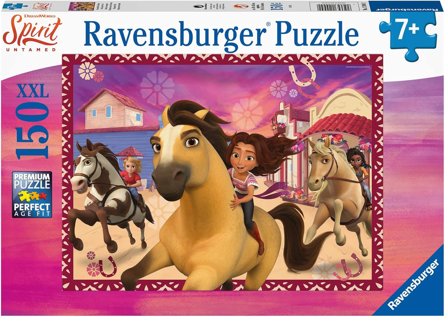 Rompecabezas Ravensburger para niños - 12994 Friends For Life - Dreamworks Spirit Jigsaw Puzzle para 7+ Rompecabezas xxl de 150 piezas Naty Shop Título predeterminado