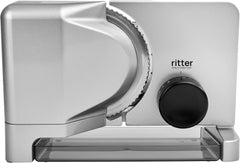Ritter E 16 Cortadora eléctrica multifuncional Ralladores y Rebanadores Naty Shop Plata metalizado