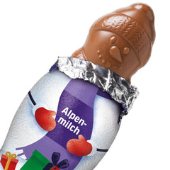 Milka Snowman Alpine Milk - Paquete grande de figuras de muñecos de nieve de chocolate en 3 modelos - 24 x 50 g