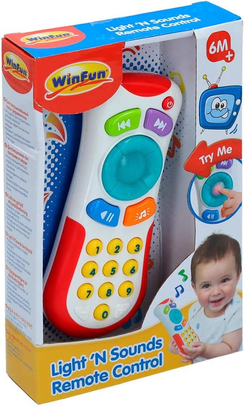 winfun 44722 Fără caracter Primul meu controler cu sunete, multicolor, S Jucarii Bebe Naty Shop