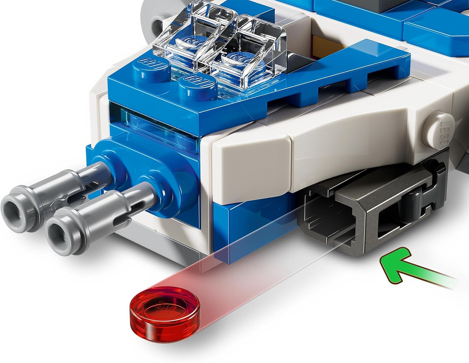 LEGO Star Wars Microfighter Ala-Y del Capitán Rex Ladrillos de construcción Nave estelar coleccionable Idea de regalo para niños y niñas a partir de 6 años 75391 Juegos de construcción Besuche den LEGO-Store