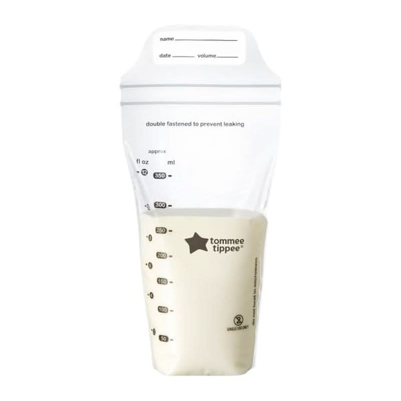 Tommee Tippee Closer to Nature Bolsas para conservar leche materna, preesterilizadas, 350 ml Accesorios Alimentación y Lactancia Bebe Naty Shop