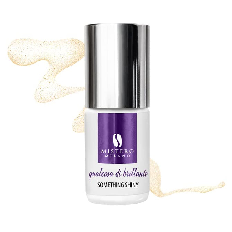 Esmalte de uñas con purpurina UV Mistero Milano - Esmalte de uñas LED - Híbrido con purpurina - Cobertura total - 7 ml Into the Dark Night